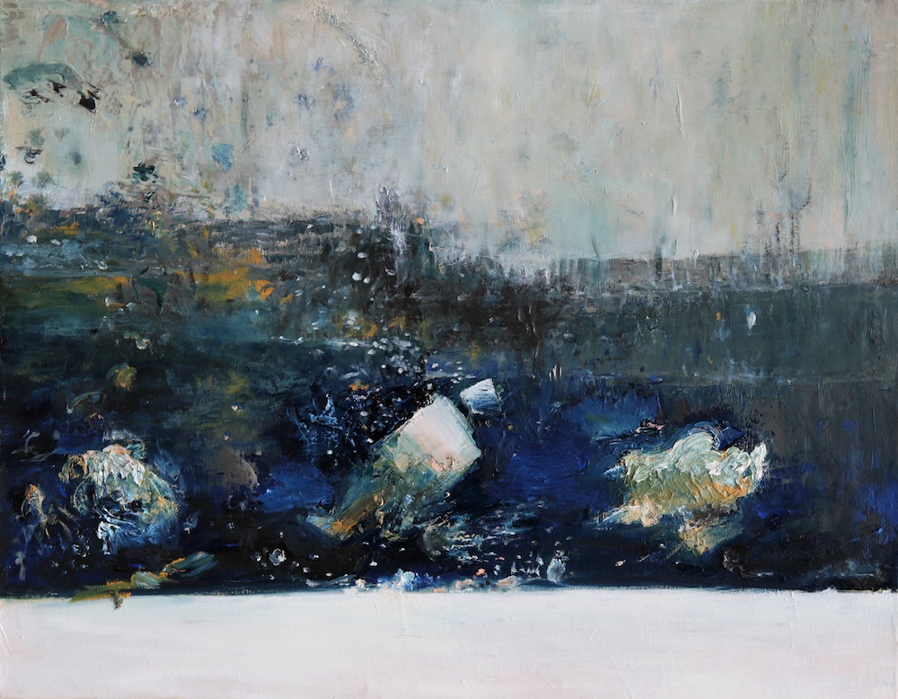 Winter Current mail, oil on linen, 36 x 45 cm, 2011 JPG